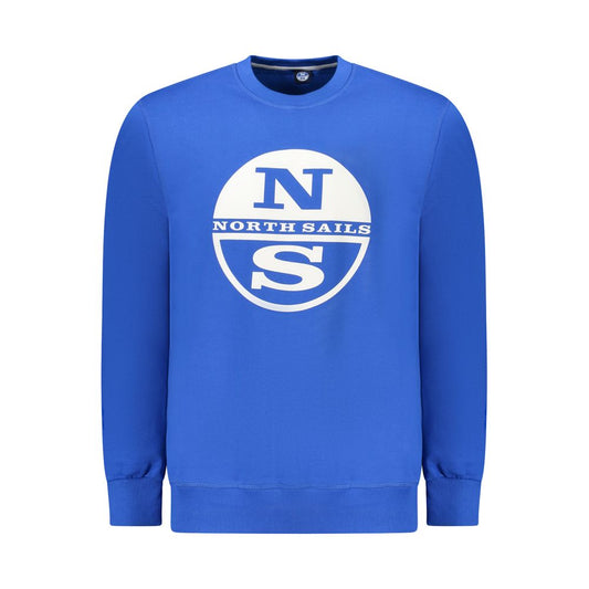 North Sails Herrenpullover aus blauer Baumwolle