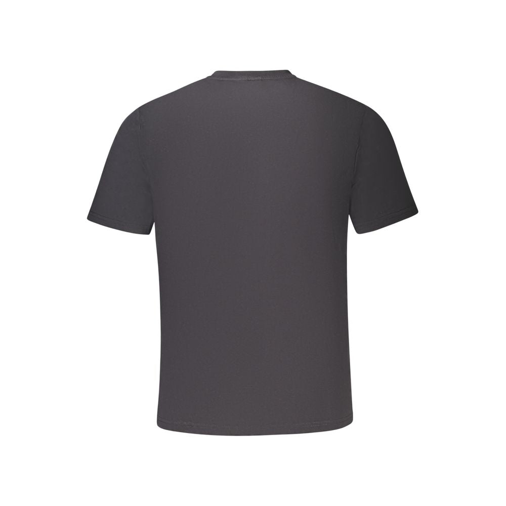 North Sails Herren-T-Shirt aus schwarzer Baumwolle