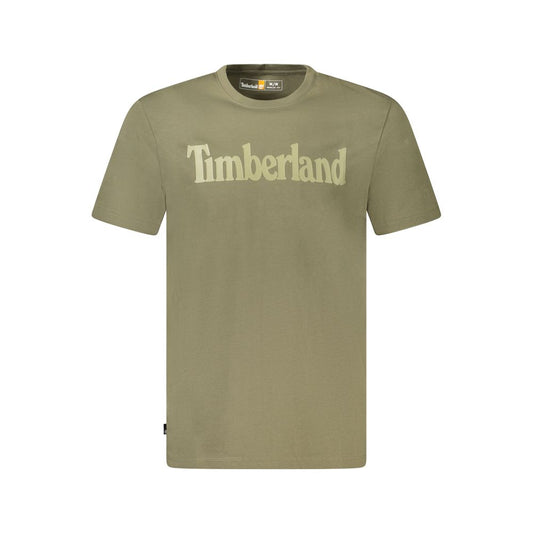 Grünes Baumwoll-T-Shirt von Timberland