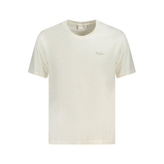 Pepe Jeans – Weißes Baumwoll-T-Shirt