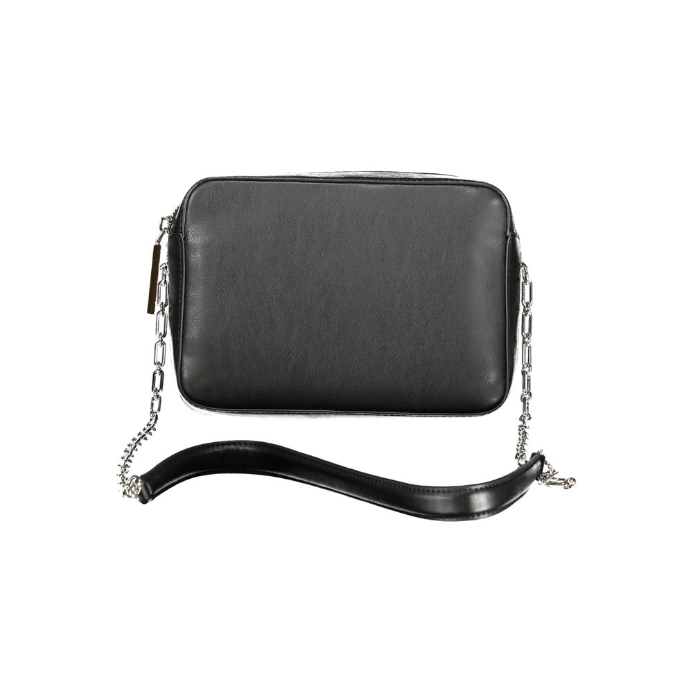 Calvin Klein Schwarze Polyester-Damenhandtasche