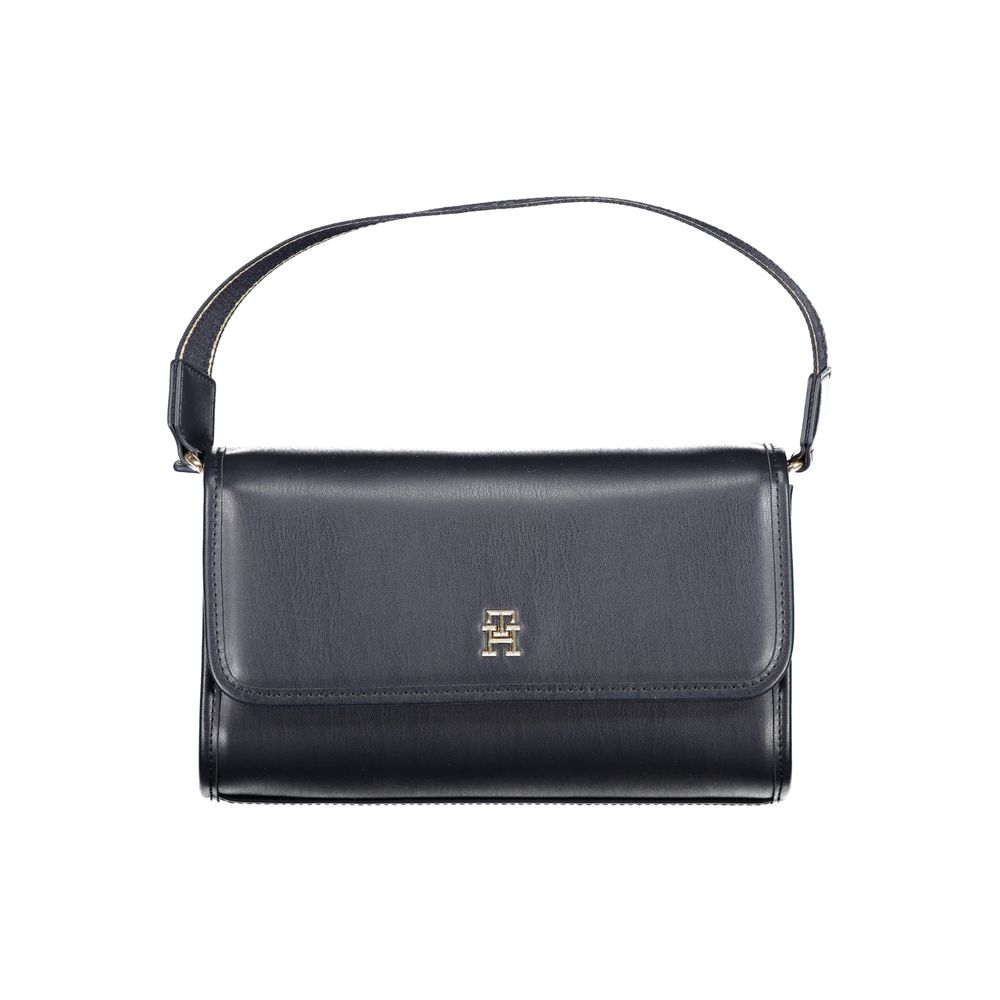 Tommy Hilfiger – Blaue Polyethylen-Handtasche