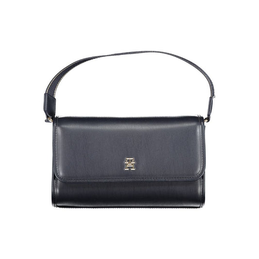 Tommy Hilfiger – Blaue Polyethylen-Handtasche