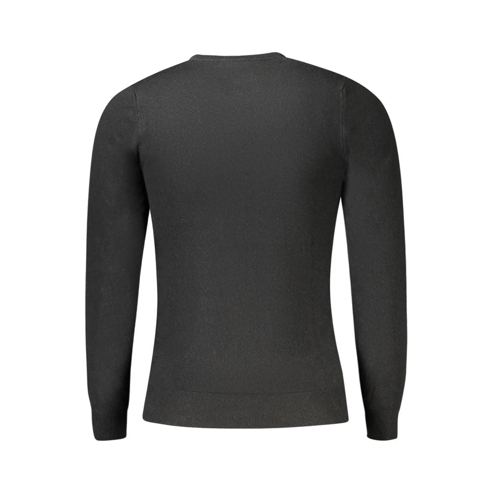 Cavalli Class Schwarzer Viskose-Herrenpullover