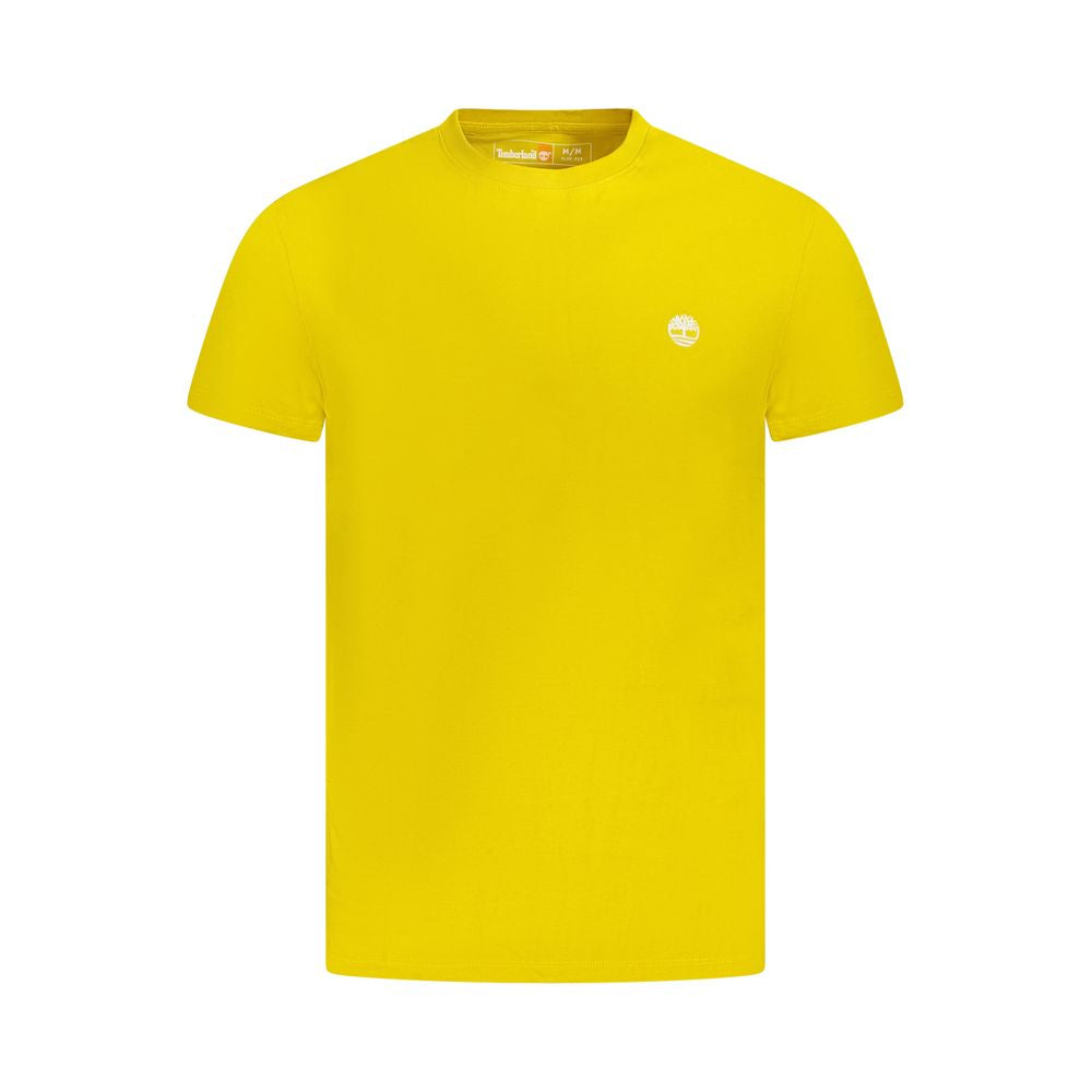 Timberland – Gelbes Baumwoll-T-Shirt für Herren