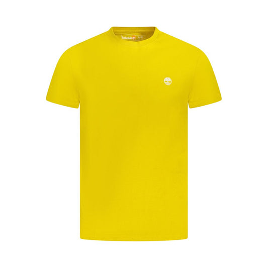 Timberland – Gelbes Baumwoll-T-Shirt für Herren