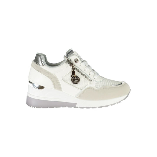 Laura Biagiotti Braune Synthetik-Sneaker für Damen
