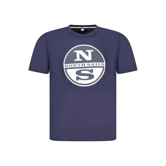 North Sails Herren-T-Shirt aus Baumwolle, Blau