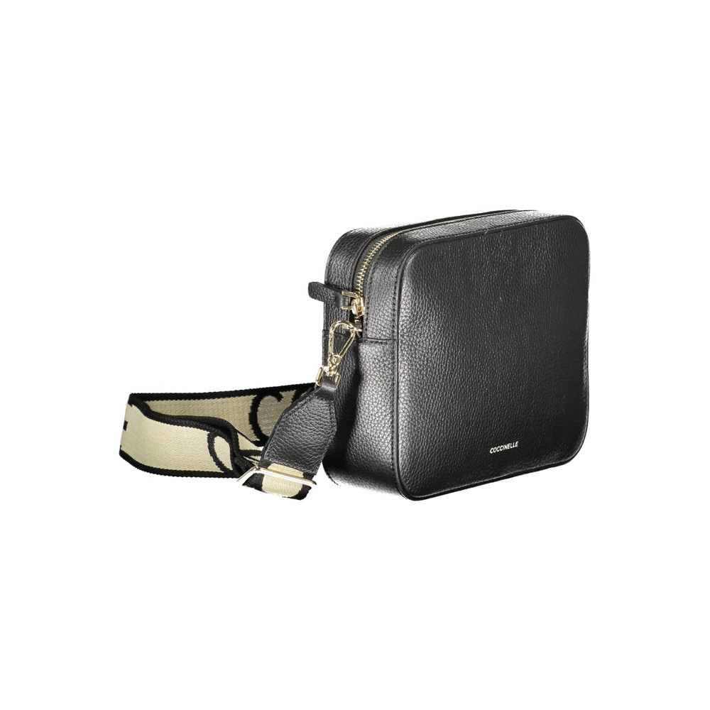 Coccinelle Damen Handtasche aus schwarzem Leder