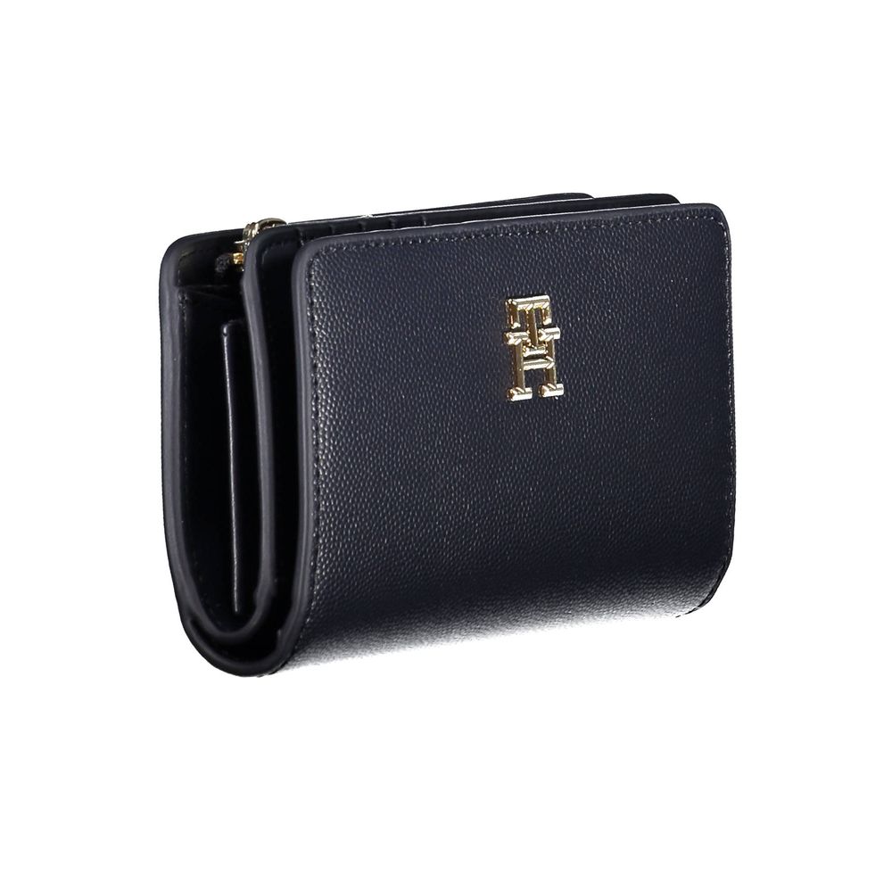 Tommy Hilfiger – Blaue Polyethylen-Geldbörse für Damen