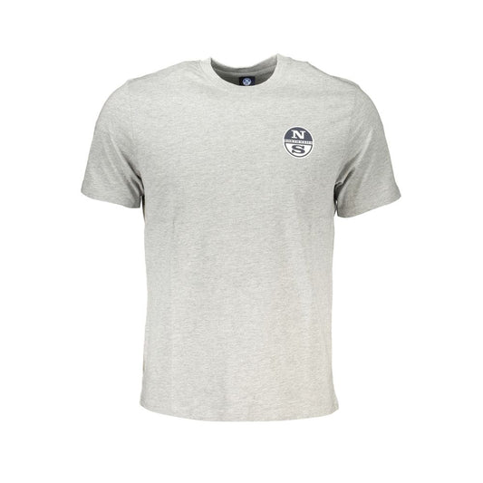 North Sails Herren T-Shirt aus brauner Baumwolle