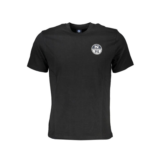 Schwarzes Baumwoll-T-Shirt von North Sails
