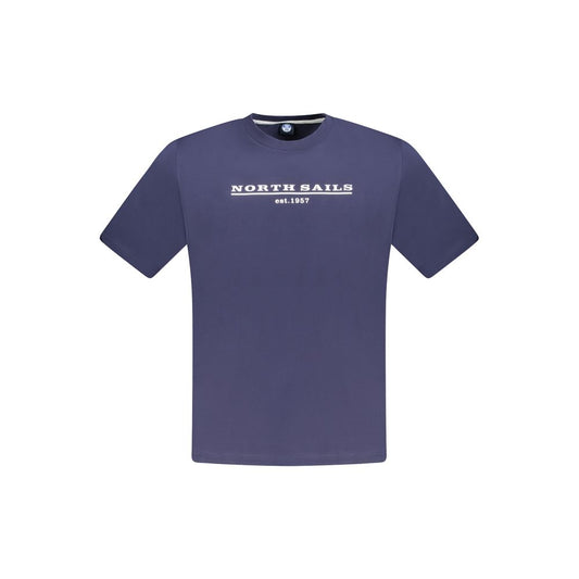 North Sails Herren-T-Shirt aus Baumwolle, Blau
