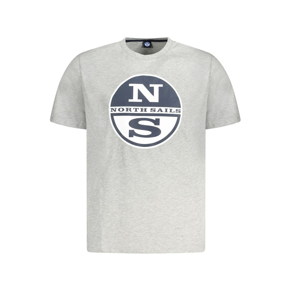 North Sails Herren T-Shirt aus brauner Baumwolle