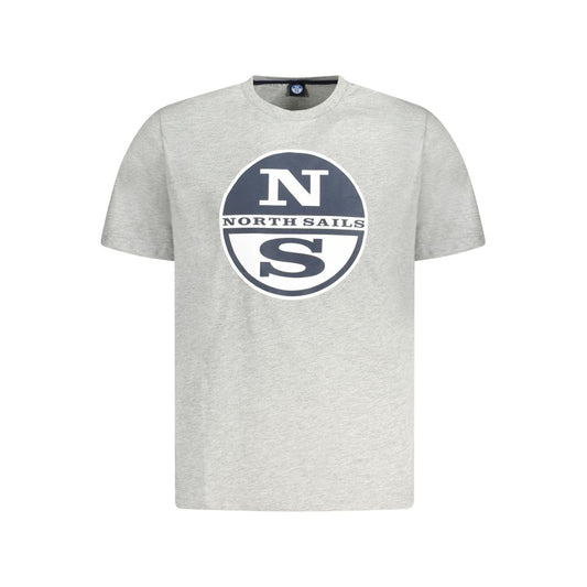 North Sails Herren T-Shirt aus brauner Baumwolle
