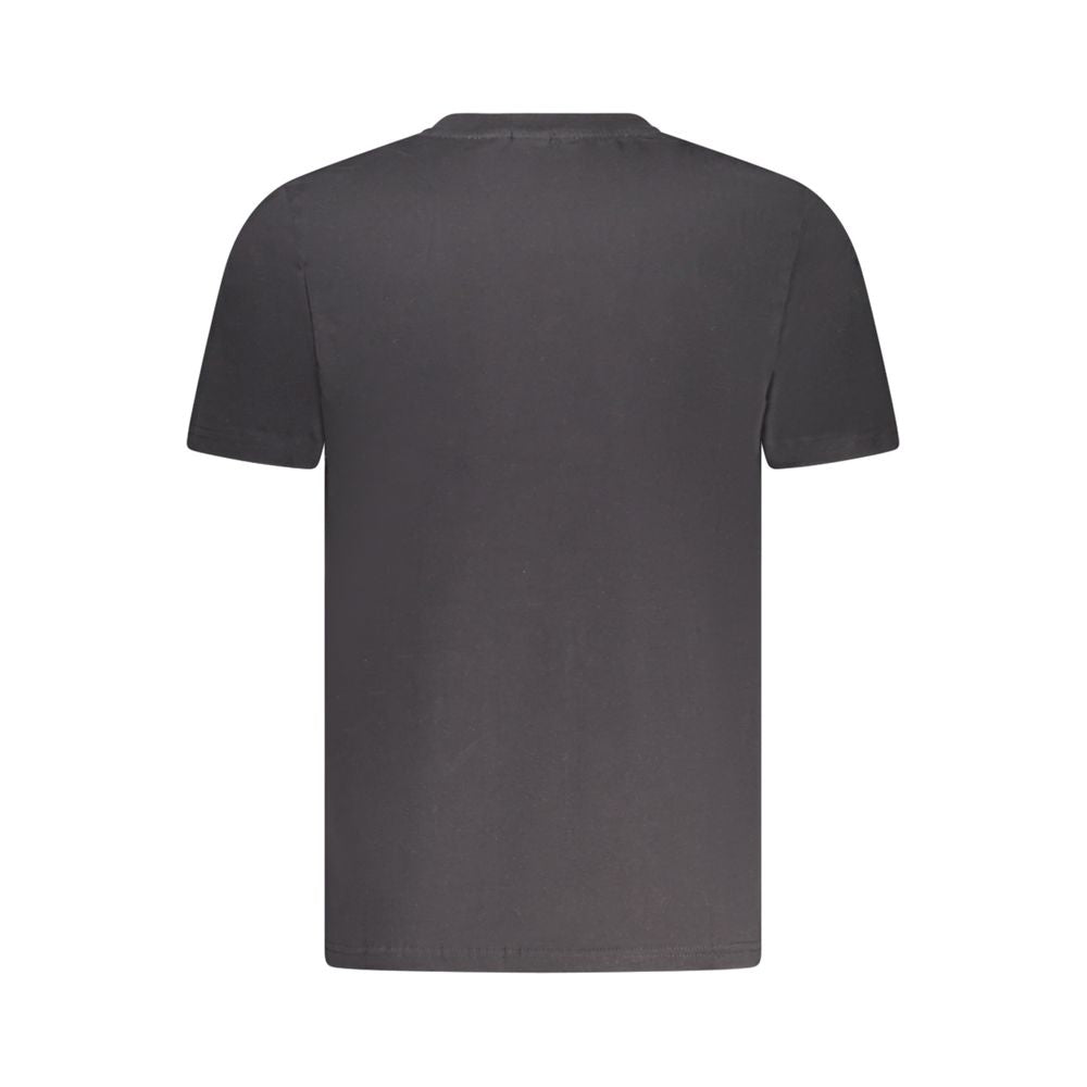 North Sails Herren-T-Shirt aus schwarzer Baumwolle