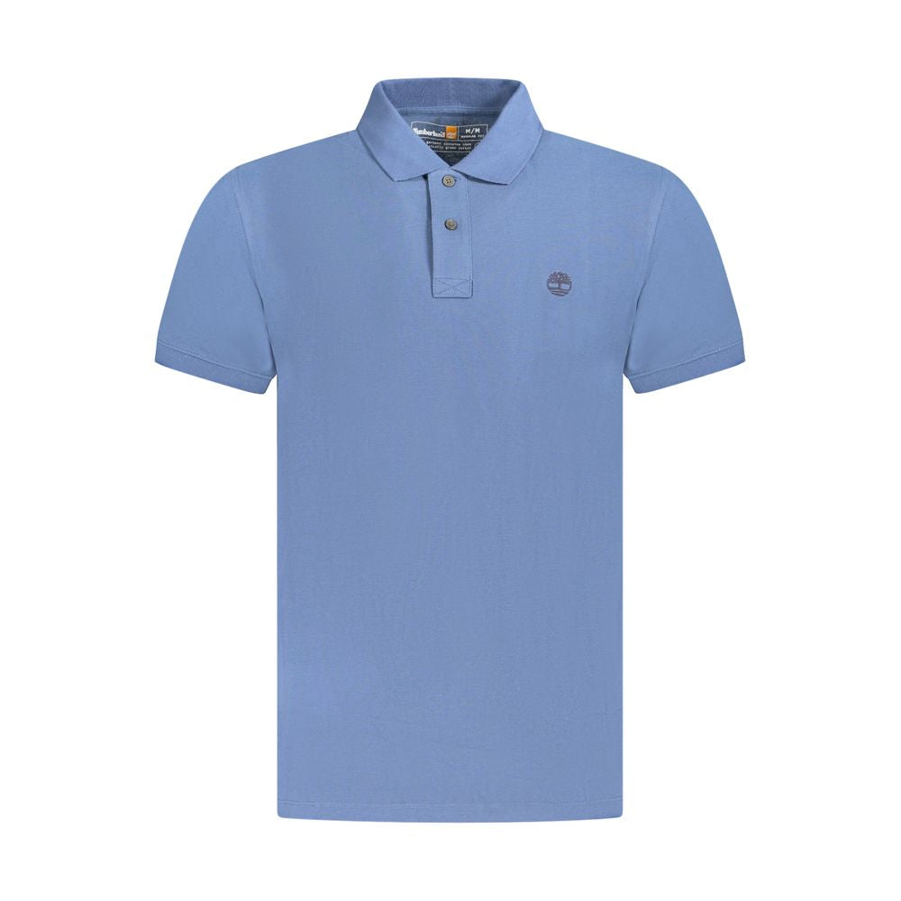 Timberland Herren Poloshirt aus blauer Baumwolle