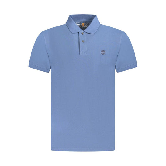 Timberland Herren Poloshirt aus blauer Baumwolle