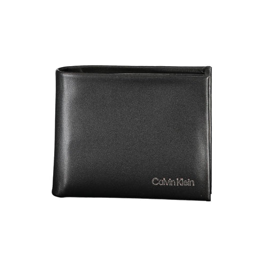 Calvin Klein Black Polyester Men Wallet
