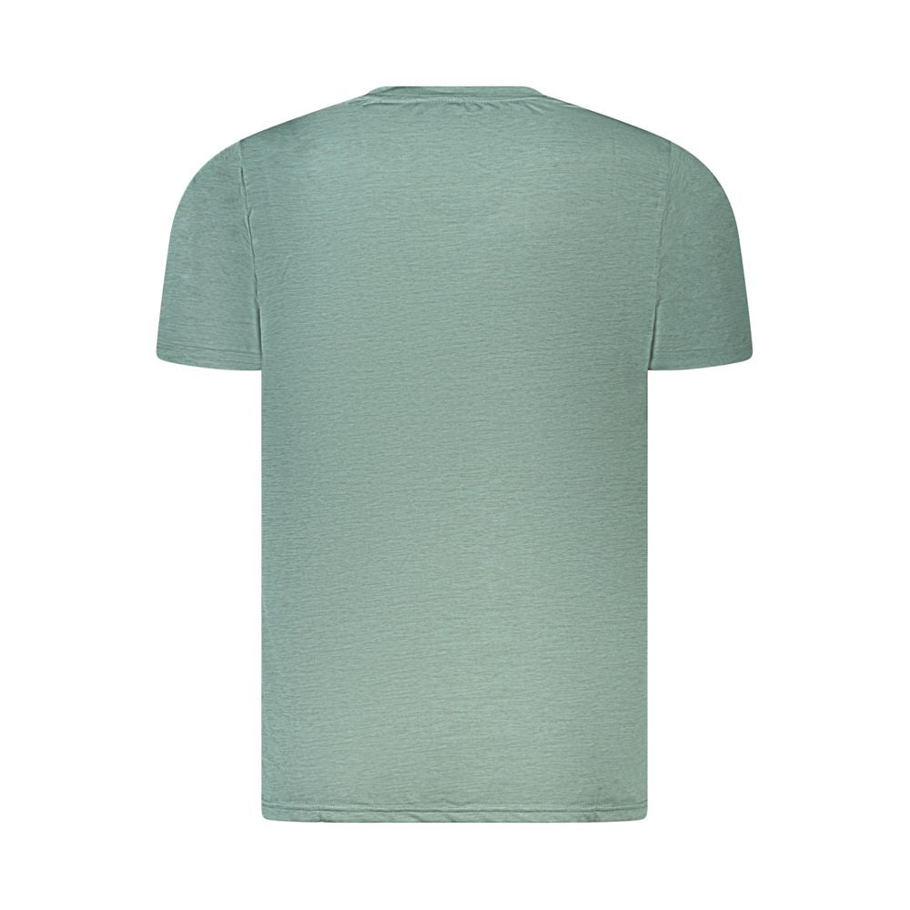 Norwegen 1963 Grünes Polyester-T-Shirt