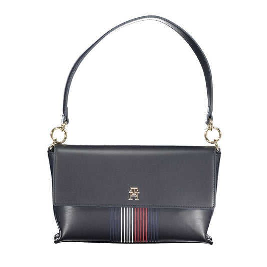 Tommy Hilfiger – Blaue Polyethylen-Handtasche