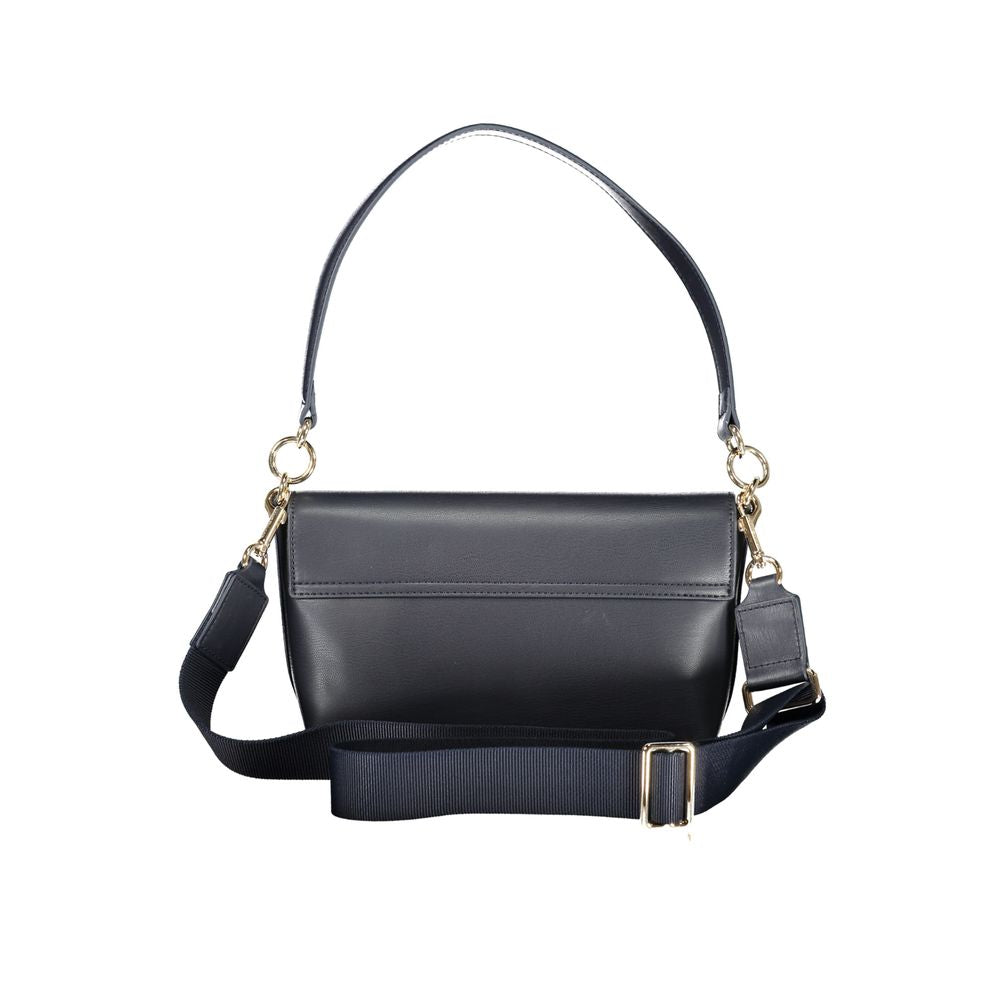 Tommy Hilfiger – Blaue Polyethylen-Handtasche