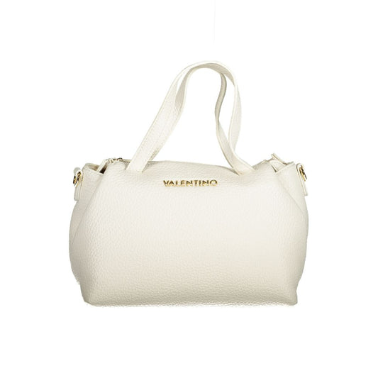 Mario Valentino – Weiße Polyethylen-Handtasche