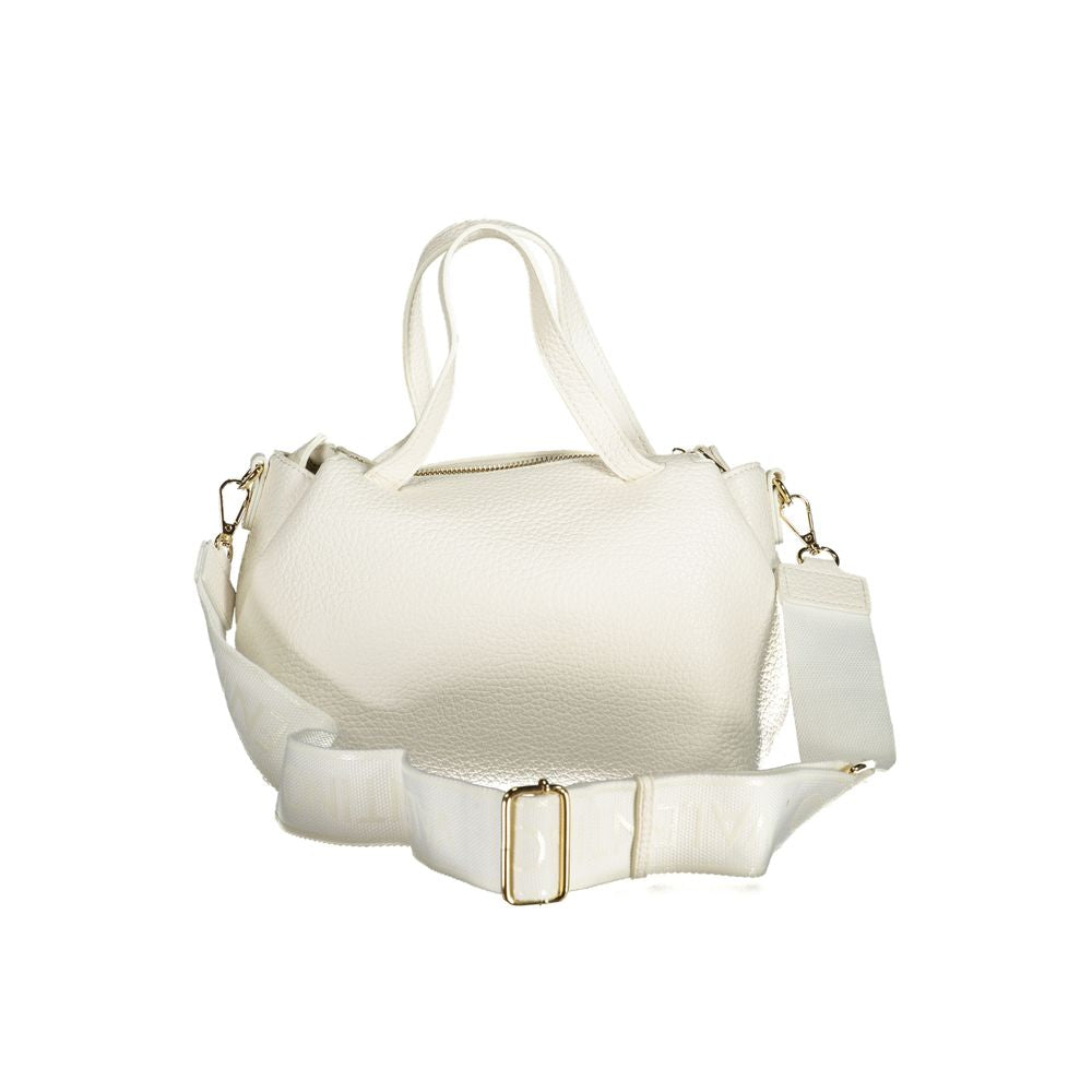 Mario Valentino – Weiße Polyethylen-Handtasche