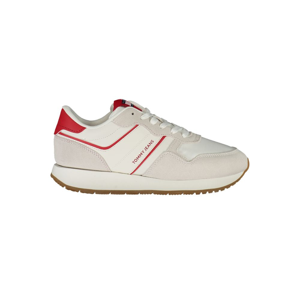 Tommy Hilfiger – Rote Leder-Sneaker für Damen