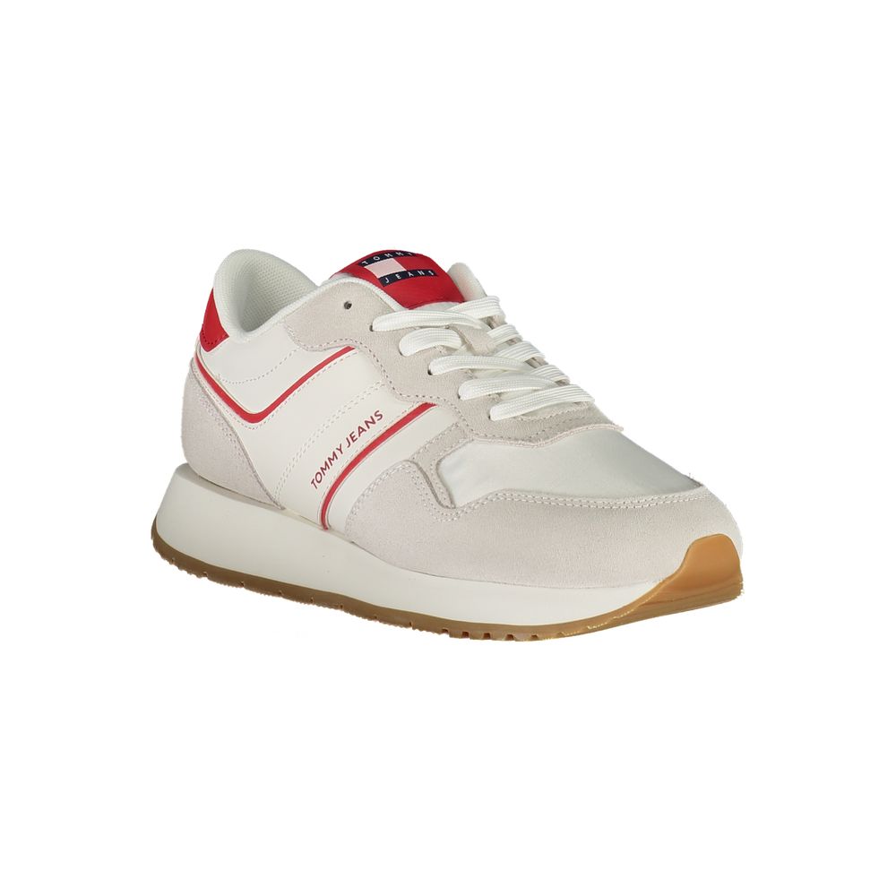 Tommy Hilfiger – Rote Leder-Sneaker für Damen