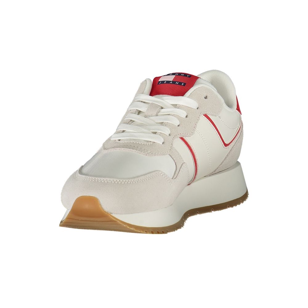 Tommy Hilfiger – Rote Leder-Sneaker für Damen
