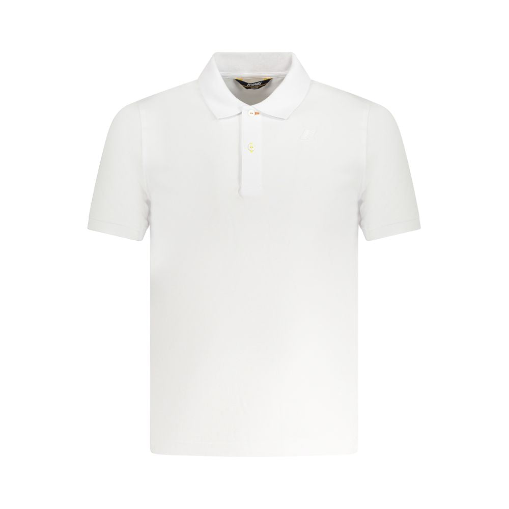 K-WAY White Cotton Polo Shirt