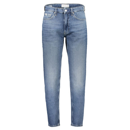Calvin Klein Jeans und Hose aus Baumwolle, Blau