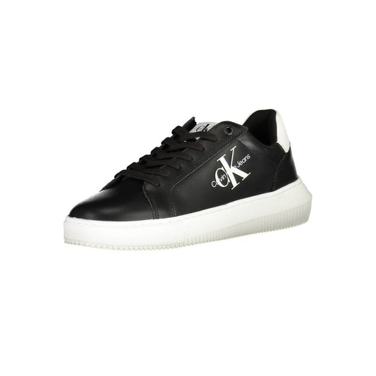 Calvin Klein – Elegante schwarze Sport-Sneaker zum Schnüren