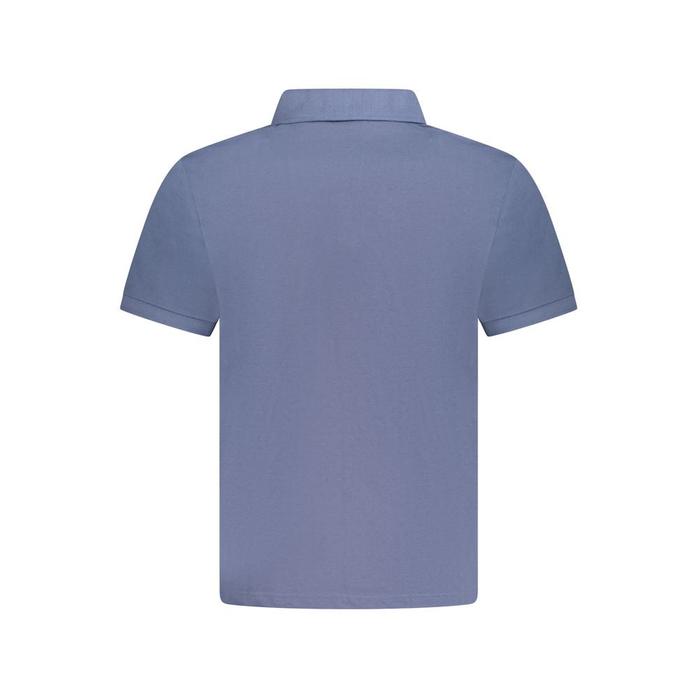 North Sails Herren-Poloshirt aus blauer Baumwolle