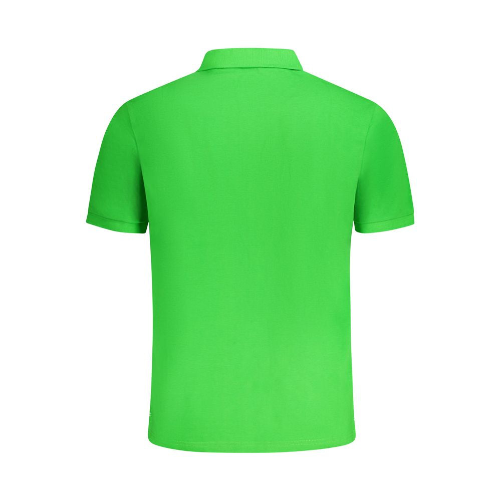 North Sails Herren-Poloshirt aus grüner Baumwolle