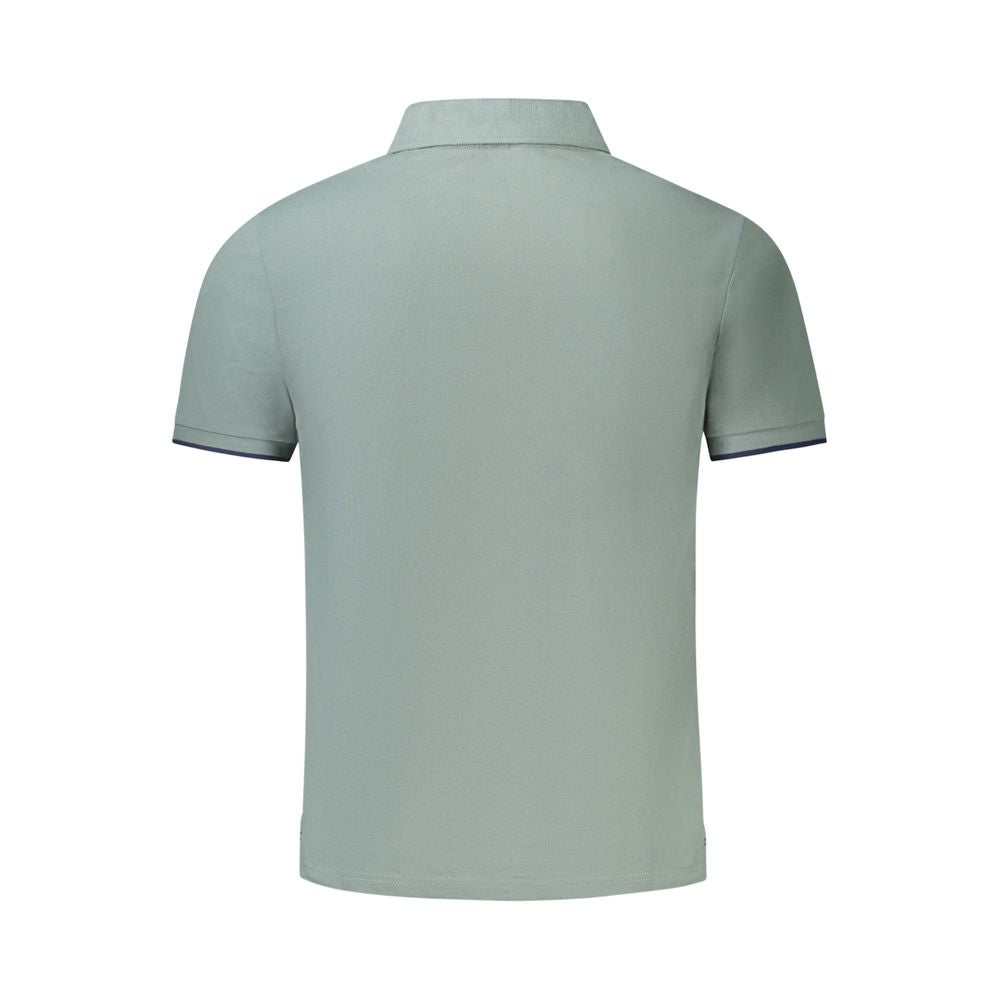 North Sails Herren-Poloshirt aus grüner Baumwolle