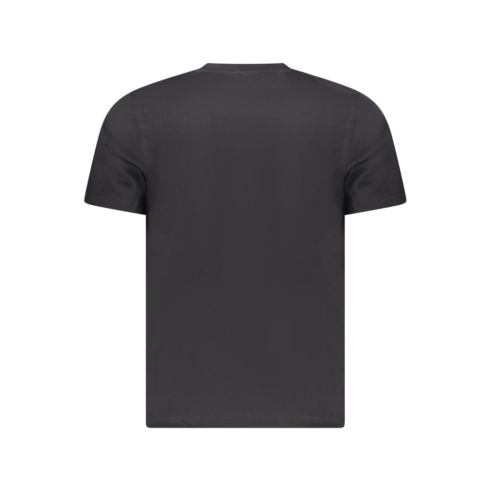 North Sails Herren-T-Shirt aus schwarzer Baumwolle