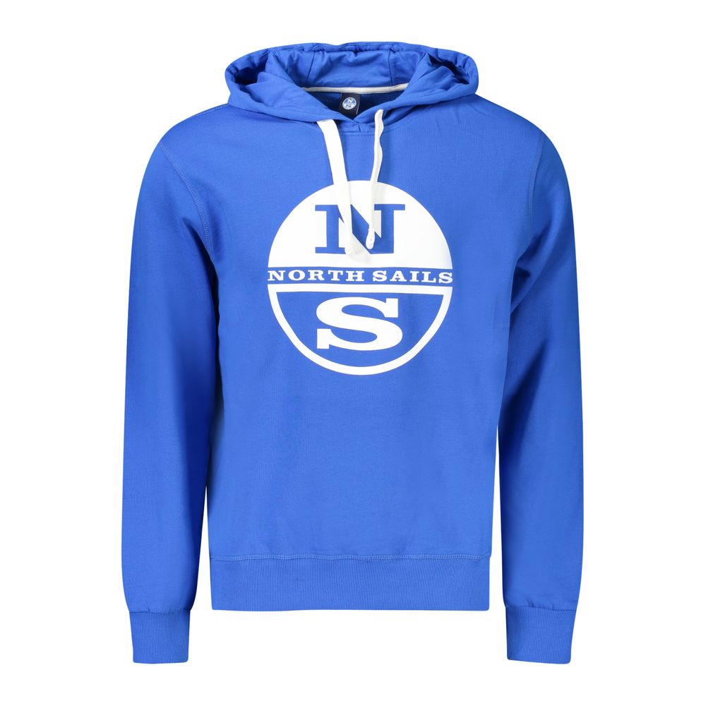 North Sails Herrenpullover aus blauer Baumwolle