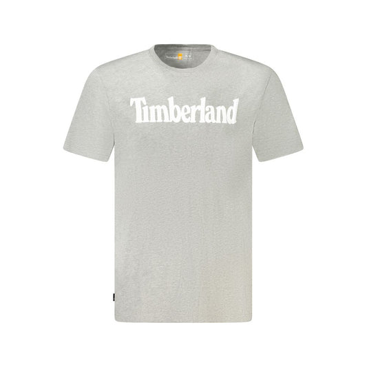 Timberland Graues Baumwoll-T-Shirt für Herren