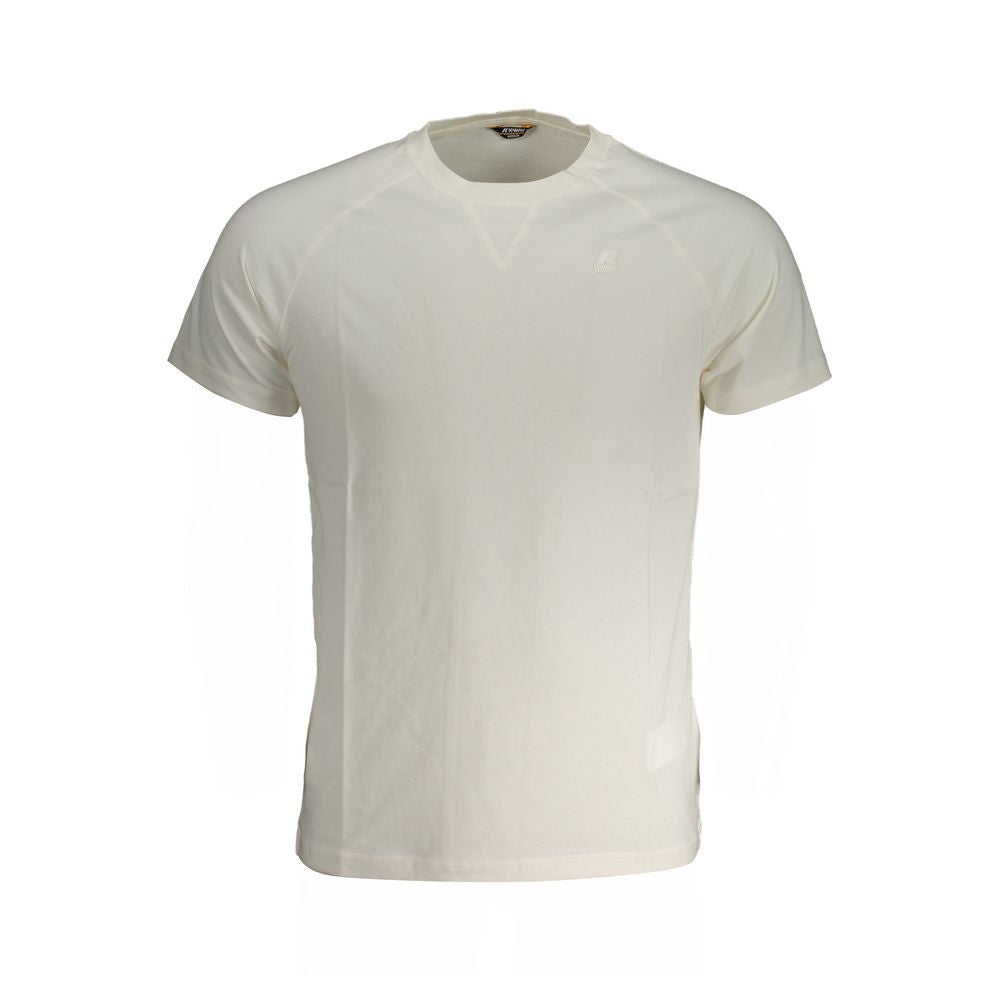 Weißes Baumwoll-T-Shirt von K-WAY