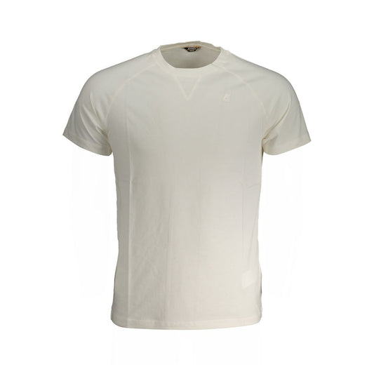 Weißes Baumwoll-T-Shirt von K-WAY