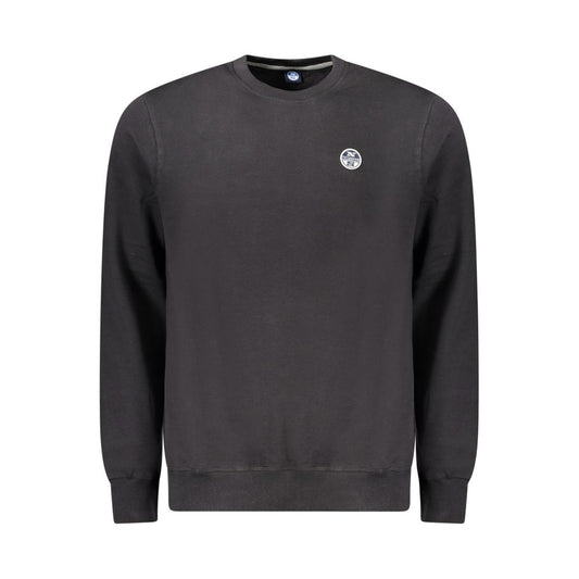 North Sails Herrenpullover aus schwarzer Baumwolle