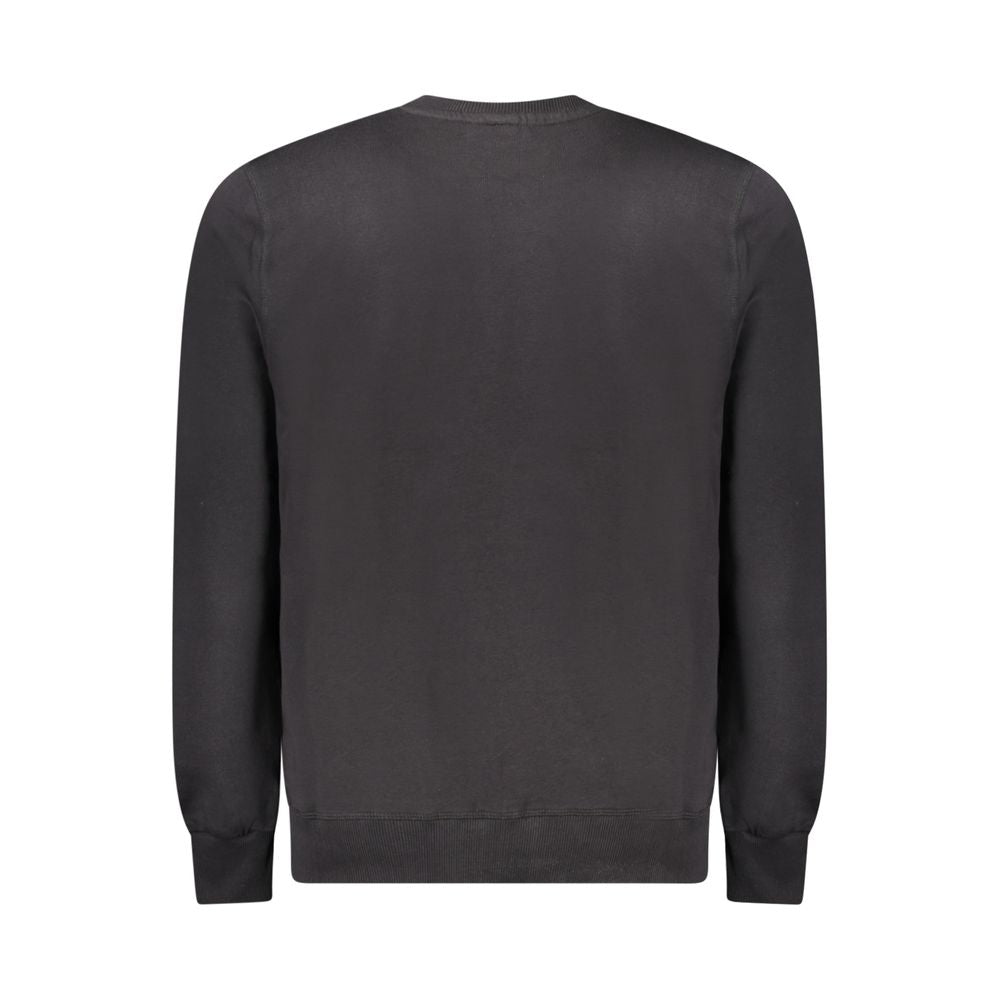 North Sails Herrenpullover aus schwarzer Baumwolle