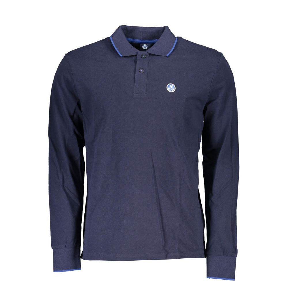 North Sails Herren-Poloshirt aus Baumwolle, Blau