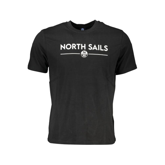 Schwarzes Baumwoll-T-Shirt von North Sails