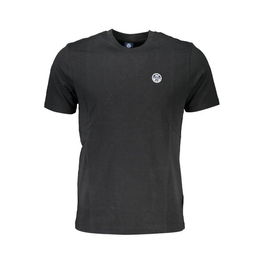 Schwarzes Baumwoll-T-Shirt von North Sails