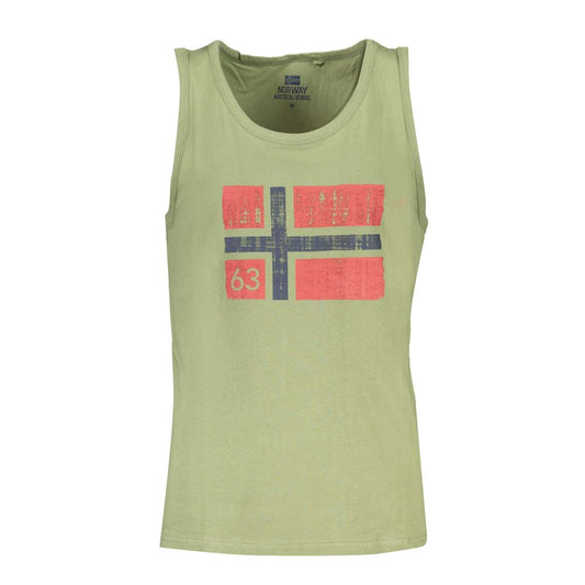 Norwegen 1963 Grünes Baumwollhemd