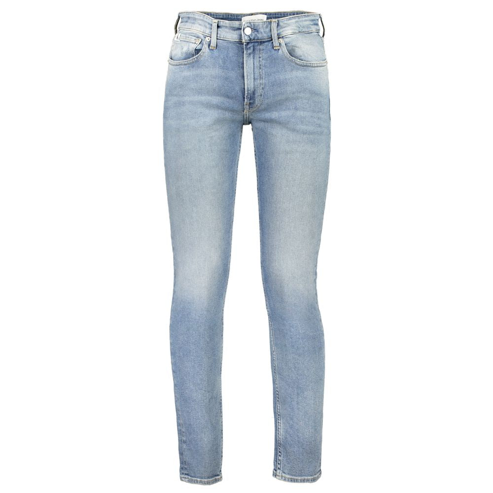 Calvin Klein Jeans und Hose aus Baumwolle, Blau
