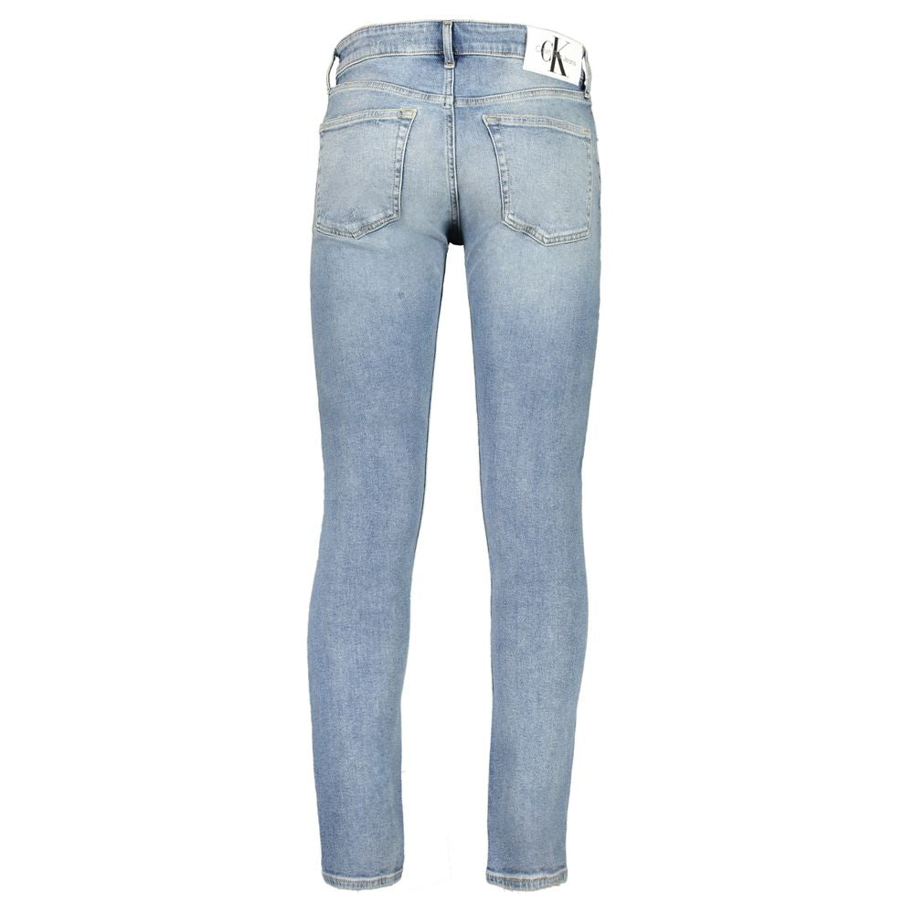 Calvin Klein Jeans und Hose aus Baumwolle, Blau